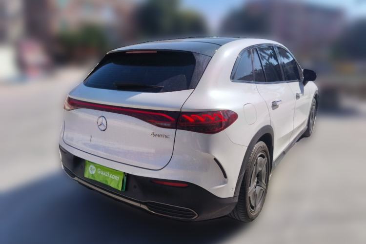 Used Mercedes-Benz EQE SUV 2023 500 4MATIC Special Edition Rear Right 45 Deg