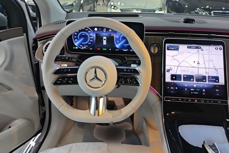 Used Mercedes-Benz EQE SUV 2023 350 4MATIC Luxury Edition Steering Wheel