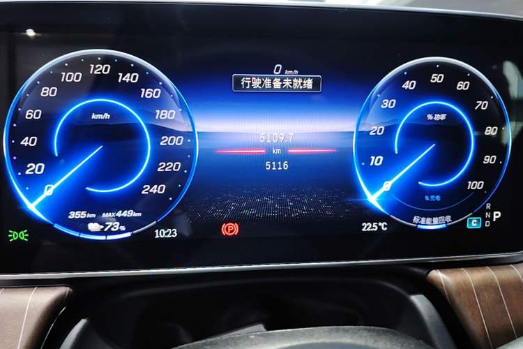Used Mercedes-Benz EQE SUV 2024 500 4MATIC Pioneer Edition Instrument Cluster