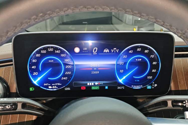 Used Mercedes-Benz EQE SUV 2024 350 4MATIC Luxury Edition Instrument Cluster