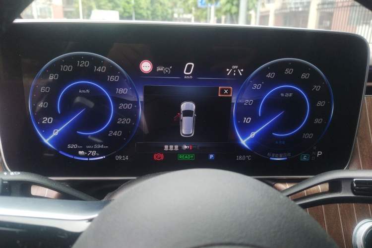 Used Mercedes-Benz EQE SUV 2024 350 4MATIC Luxury Edition Instrument Cluster