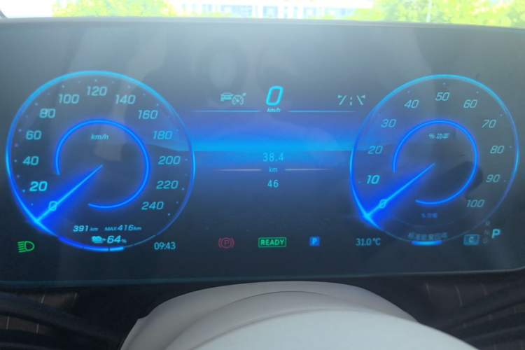 Used Mercedes-Benz EQE SUV 2024 500 4MATIC Pioneer Edition Instrument Cluster