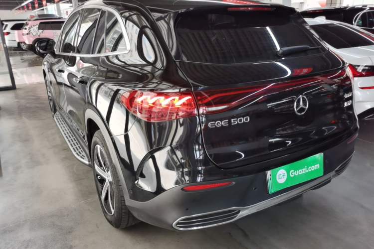 Used Mercedes-Benz EQE SUV 2024 500 4MATIC Pioneer Edition Rear Left 45 Deg