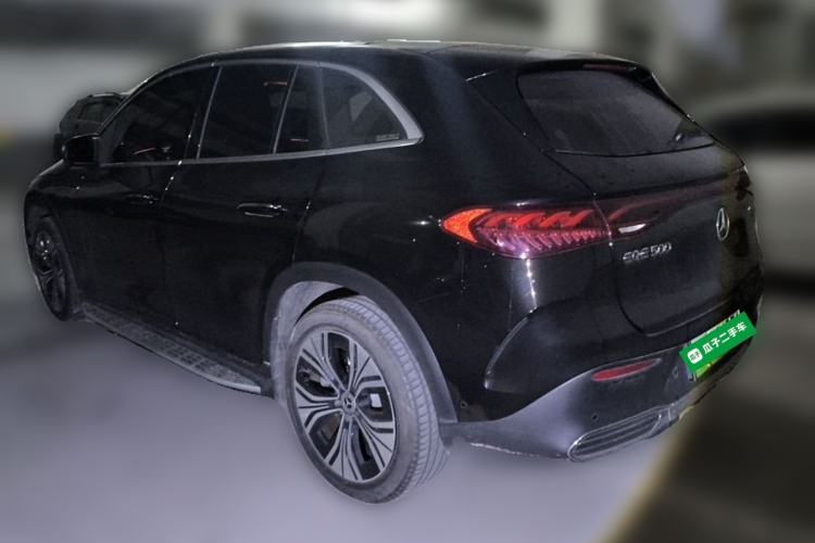 Used Mercedes-Benz EQE SUV 2024 500 4MATIC Luxury Edition Rear Left 45 Deg