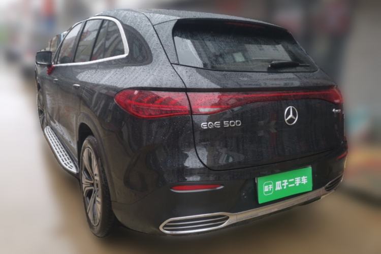 Used Mercedes-Benz EQE SUV 2024 500 4MATIC Luxury Edition Rear Left 45 Deg