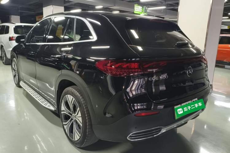 Used Mercedes-Benz EQE SUV 2024 500 4MATIC Rear Left 45 Deg