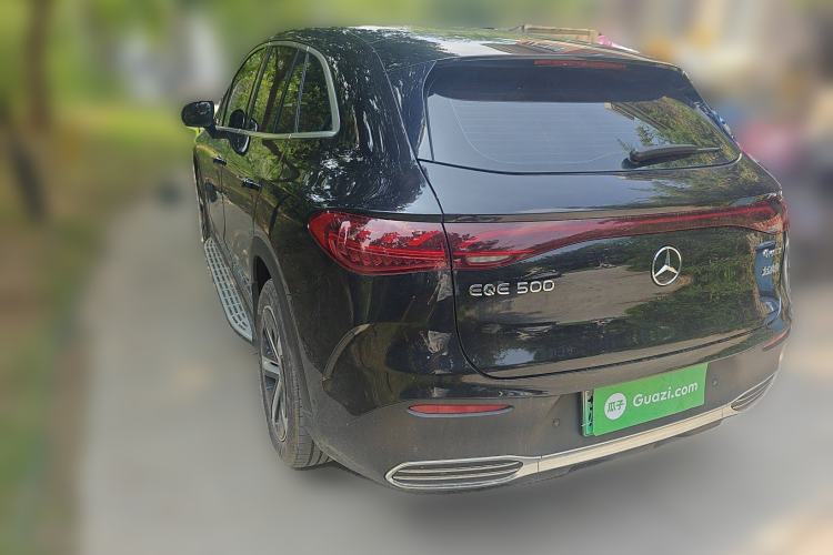 Used Mercedes-Benz EQE SUV 2024 500 4MATIC Pioneer Edition Rear Left 45 Deg