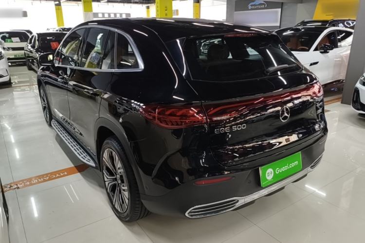 Used Mercedes-Benz EQE SUV 2024 500 4MATIC Luxury Edition Rear Left 45 Deg