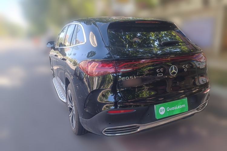 Used Mercedes-Benz EQE SUV 2024 500 4MATIC Luxury Edition Rear Left 45 Deg