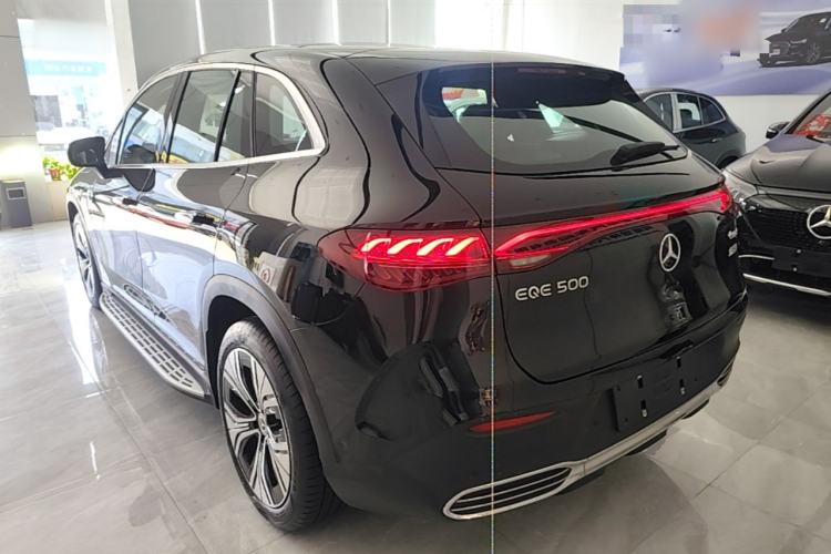 Used Mercedes-Benz EQE SUV 2024 500 4MATIC Luxury Edition Rear Left 45 Deg