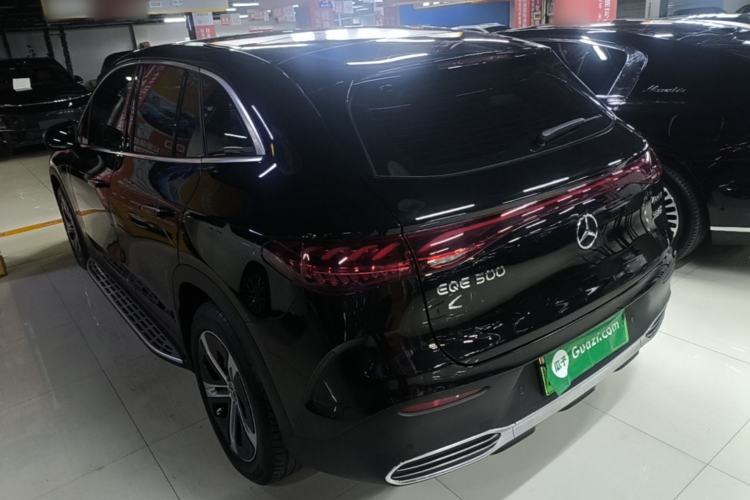 Used Mercedes-Benz EQE SUV 2024 500 4MATIC Pioneer Edition Rear Left 45 Deg