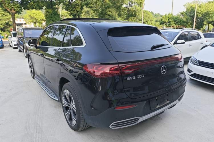 Used Mercedes-Benz EQE SUV 2024 500 4MATIC Luxury Edition Rear Left 45 Deg