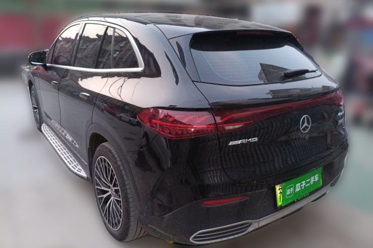 Used Mercedes-Benz EQE SUV 2024 500 4MATIC Luxury Edition Rear Left 45 Deg