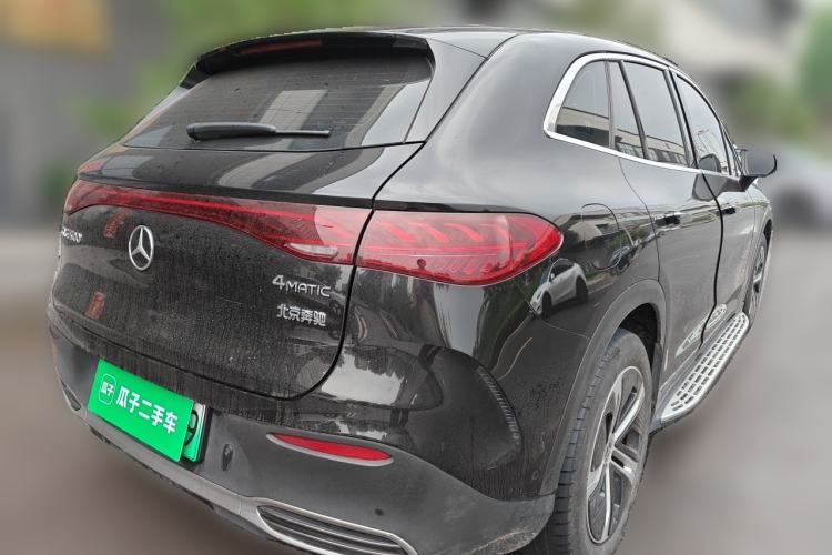 Used Mercedes-Benz EQE SUV 2024 500 4MATIC Pioneer Edition Rear Right 45 Deg