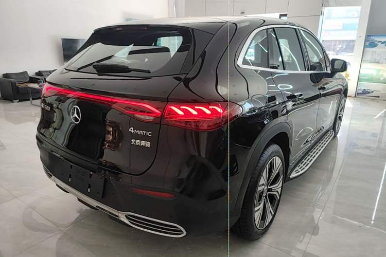 Used Mercedes-Benz EQE SUV 2024 500 4MATIC Luxury Edition Rear Right 45 Deg