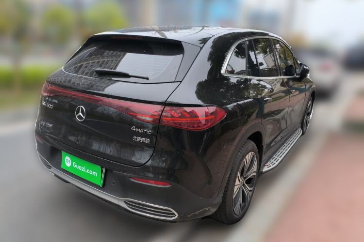 Used Mercedes-Benz EQE SUV 2024 500 4MATIC Pioneer Edition Rear Right 45 Deg