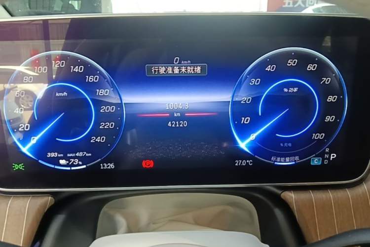 Used Mercedes-Benz EQE SUV 2024 350 4MATIC Luxury Edition Instrument Cluster