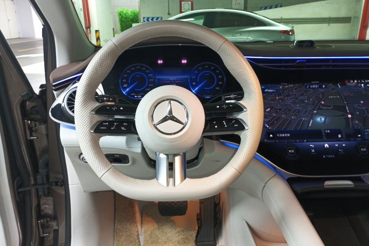 Used Mercedes-Benz EQE SUV 2024 500 4MATIC Flagship Edition Steering Wheel