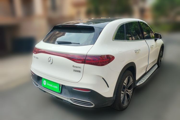 Used Mercedes-Benz EQE SUV 2024 350 4MATIC Luxury Edition Rear Right 45 Deg