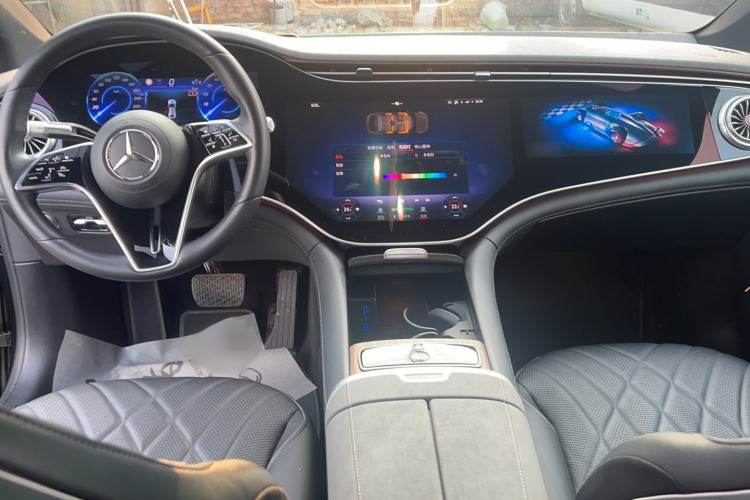 Used Mercedes-Benz EQS 2022 Updated 580 4MATIC Audio And AC Panel