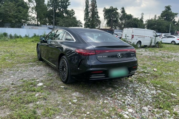 Used Mercedes-Benz EQS 2022 Updated 580 4MATIC Exterior 3