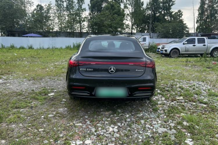 Used Mercedes-Benz EQS 2022 Updated 580 4MATIC Exterior 4