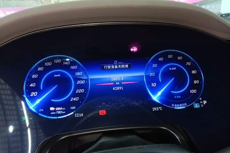 Used Mercedes-Benz EQS 2022 Updated Version 450+ Luxury Edition Instrument Cluster