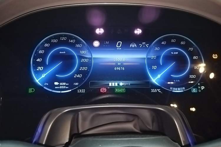 Used Mercedes-Benz EQS 2022 Updated Version 450+ Pioneer Edition Instrument Cluster