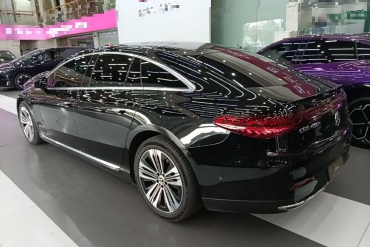Used Mercedes-Benz EQS 2022 Updated Version 450+ Luxury Edition Rear Left 45 Deg
