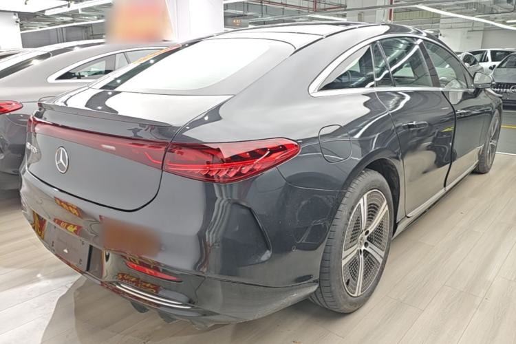 Used Mercedes-Benz EQS 2022 450+ Luxury Edition Rear Right 45 Deg