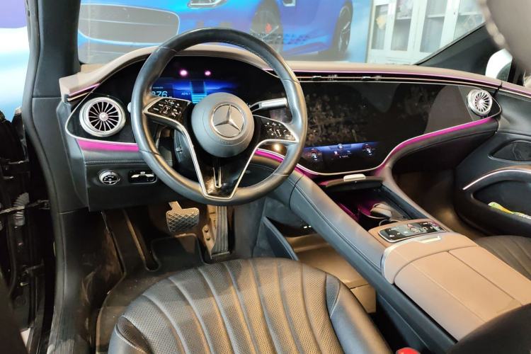 Used Mercedes-Benz EQS 2022 Updated Version 450+ Pioneer Edition Steering Wheel