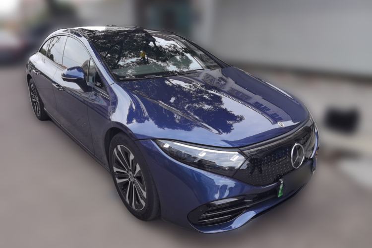 Used Mercedes-Benz EQS 2022 Updated Version 450+ Pioneer Edition Front Right 45 Deg