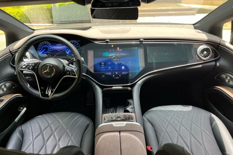 Used Mercedes-Benz EQS 2022 Updated 580 4MATIC Interior 12