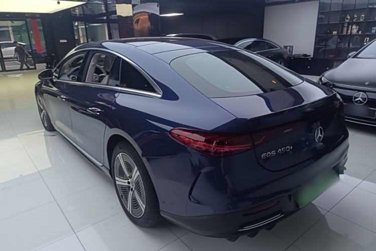 Used Mercedes-Benz EQS 2022 450+ Luxury Edition Rear Left 45 Deg