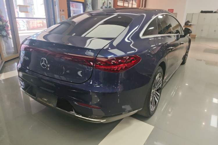 Used Mercedes-Benz EQS 2022 Updated Version 450+ Pioneer Edition Rear Right 45 Deg
