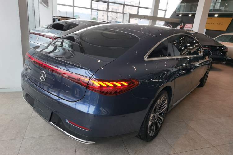 Used Mercedes-Benz EQS 2022 Updated Version 450+ Pioneer Edition Rear Right 45 Deg