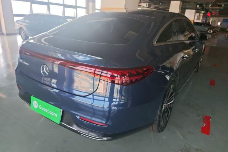 Used Mercedes-Benz EQS 2022 Updated Version 450+ Pioneer Edition Rear Right 45 Deg