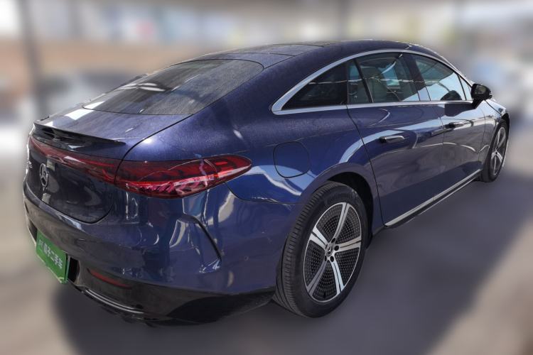 Used Mercedes-Benz EQS 2022 450+ Luxury Edition Rear Right 45 Deg