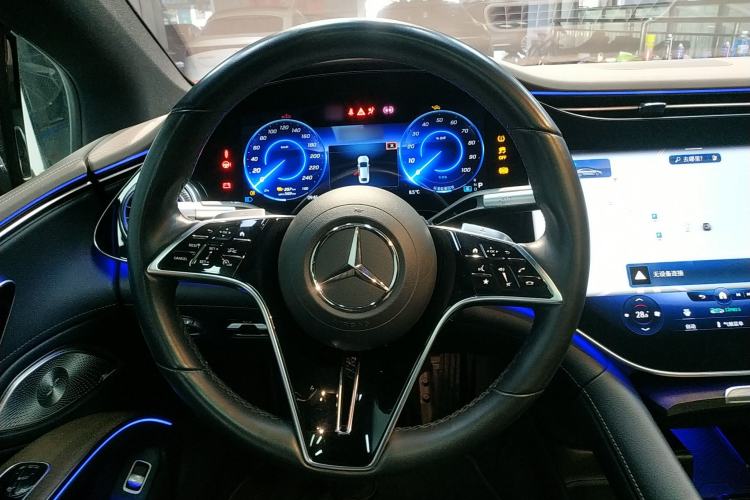 Used Mercedes-Benz EQS 2022 Updated Version 450+ Pioneer Edition Steering Wheel