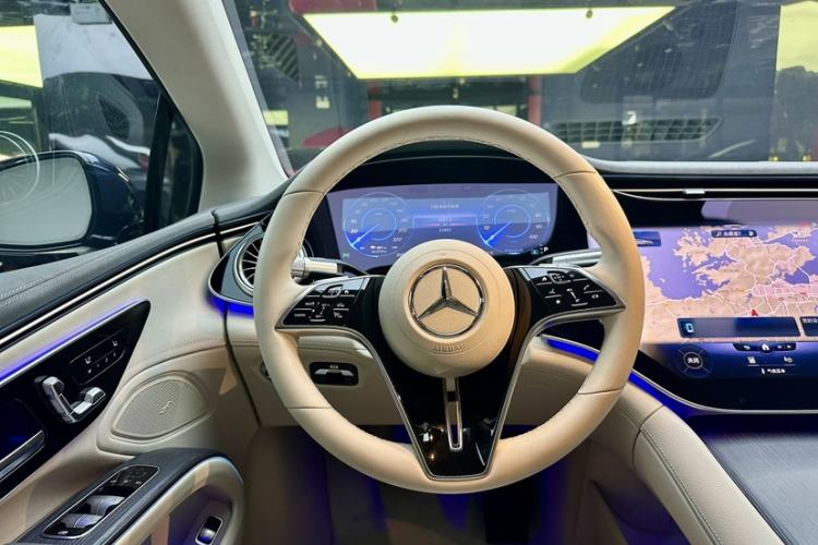 Used Mercedes-Benz EQS 2022 450+ Luxury Edition Steering Wheel