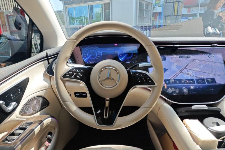 Used Mercedes-Benz EQS 2022 450+ Pioneer Edition Steering Wheel