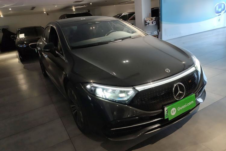 Used Mercedes-Benz EQS 2022 Updated Version 450+ Pioneer Edition Front Right 45 Deg