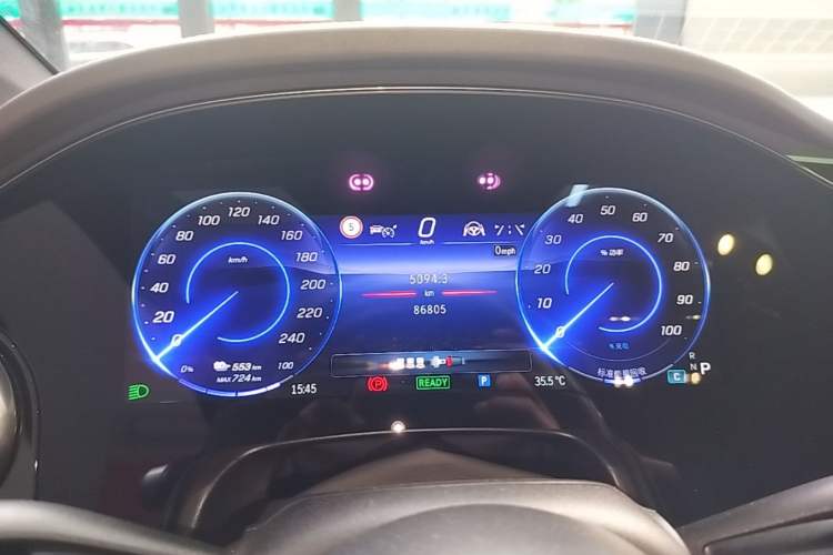 Used Mercedes-Benz EQS 2022 Updated Version 450+ Pioneer Edition Instrument Cluster