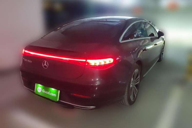 Used Mercedes-Benz EQS 2022 450+ Pioneer Edition Rear Right 45 Deg