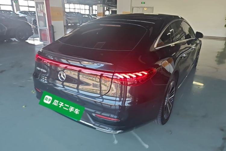Used Mercedes-Benz EQS 2022 Updated Version 450+ Pioneer Edition Rear Right 45 Deg