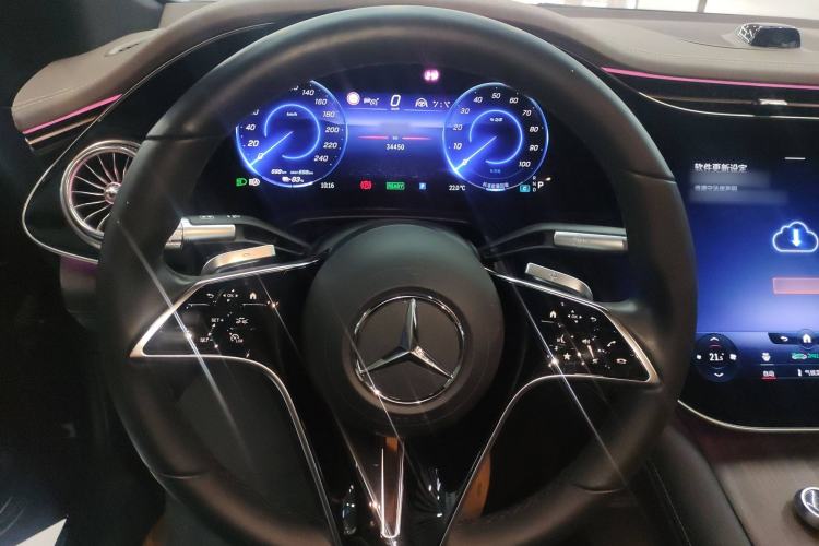 Used Mercedes-Benz EQS 2022 Updated Version 450+ Pioneer Edition Steering Wheel