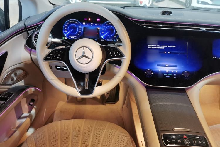 Used Mercedes-Benz EQS 2022 Updated Version 450+ Luxury Edition Steering Wheel