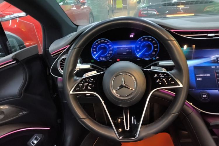 Used Mercedes-Benz EQS 2022 Updated Version 450+ Pioneer Edition Steering Wheel