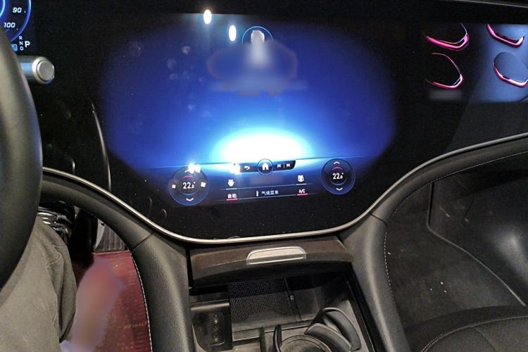 Used Mercedes-Benz EQS 2022 450+ Pioneer Edition Audio And AC Panel