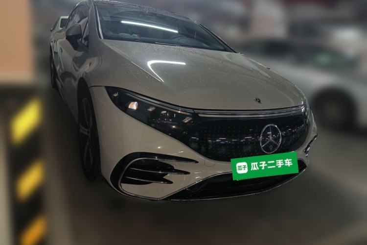 Used Mercedes-Benz EQS 2022 Updated Version 450+ Luxury Edition Front Right 45 Deg